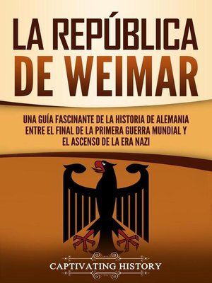 cover image of La República de Weimar